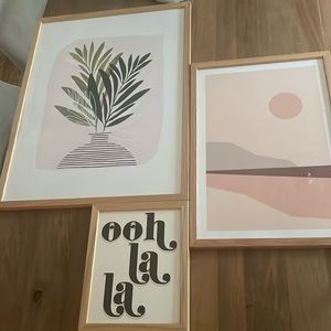 3 Pictures with frames!